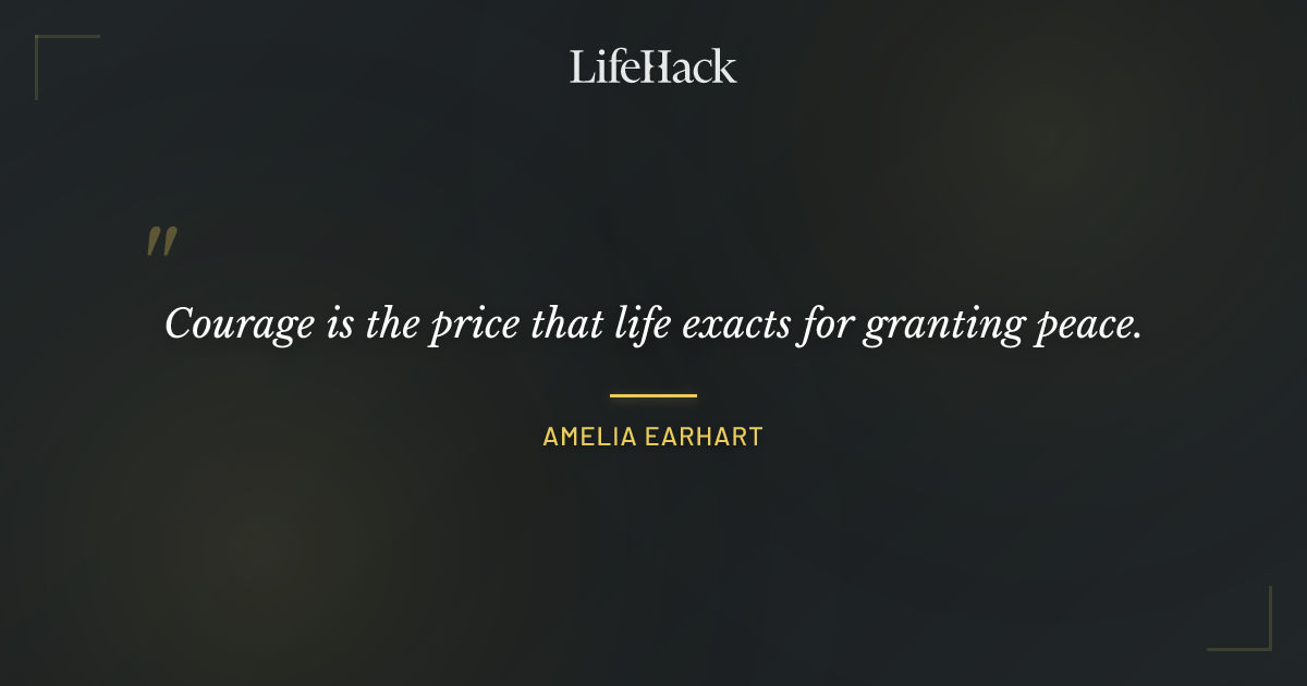 Quote by Amelia Earhart