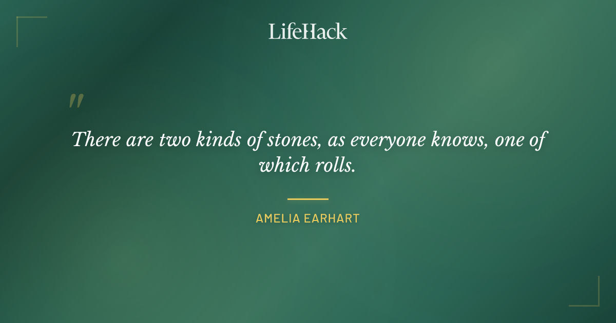 Quote by Amelia Earhart