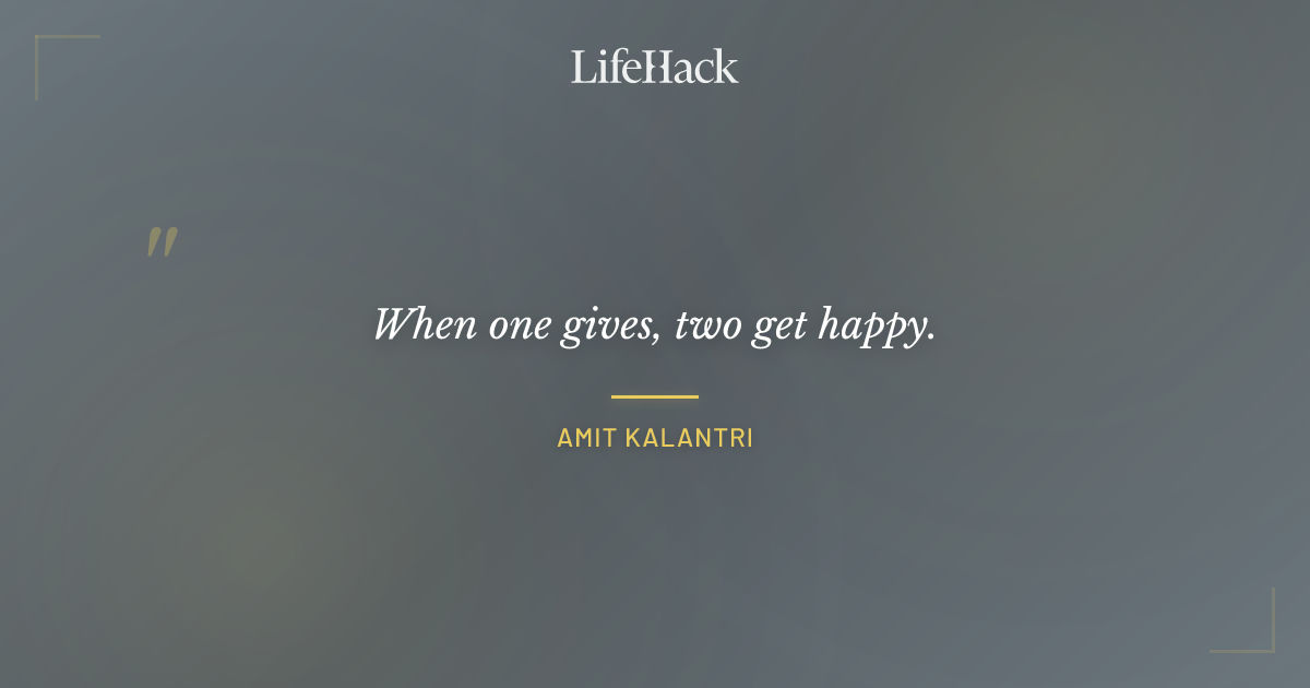Quote by Amit Kalantri