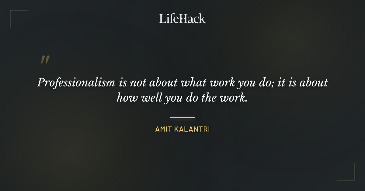 Quote by Amit Kalantri