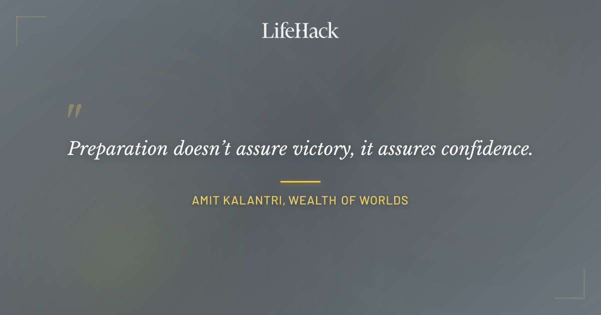 Quote by Amit Kalantri, Wealth of Worlds