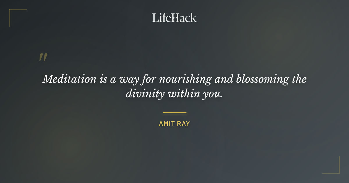 Quote by Amit Ray