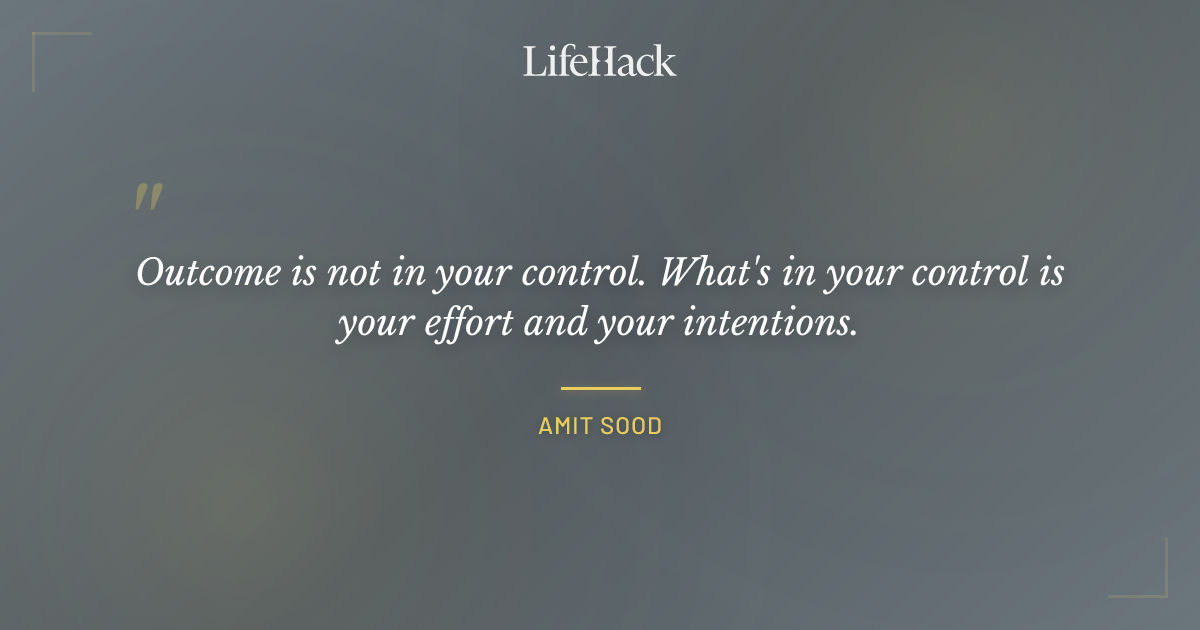 Quote by Amit Sood
