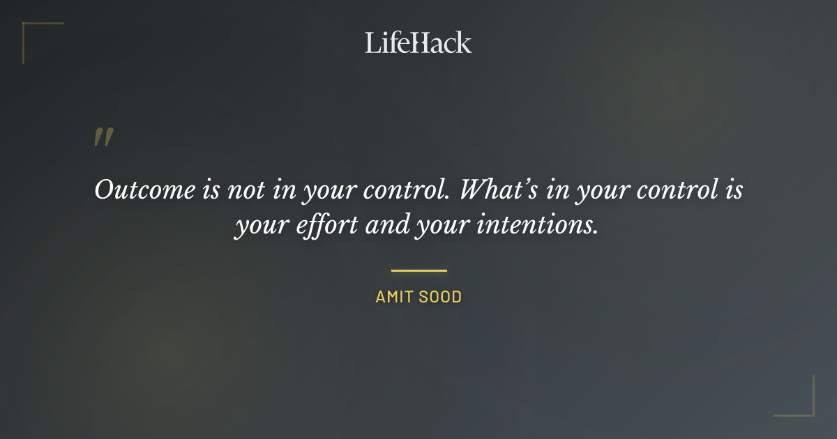 Quote by Amit Sood