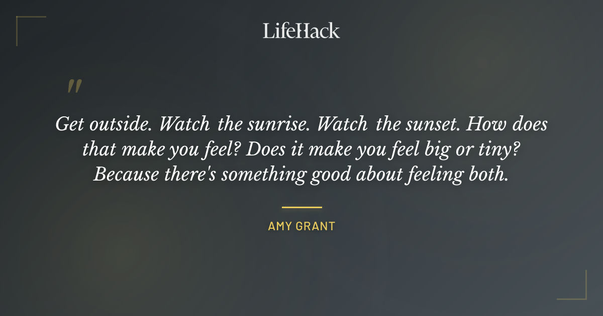 Quote by Amy Grant