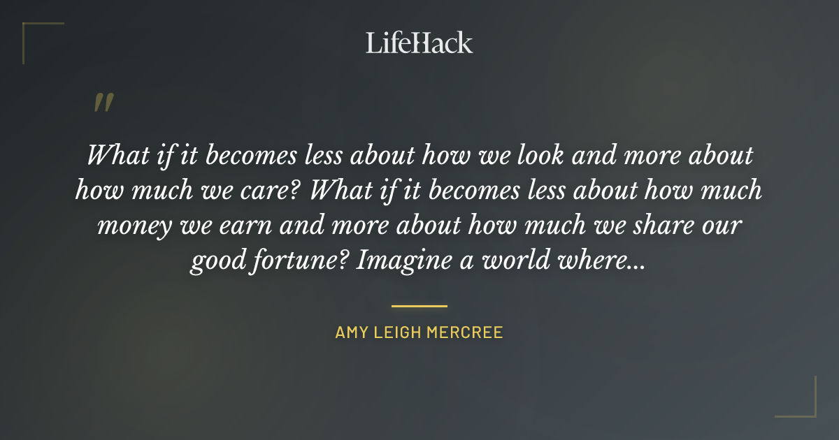 Quote by Amy Leigh Mercree