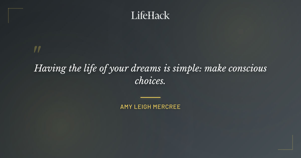 Quote by Amy Leigh Mercree