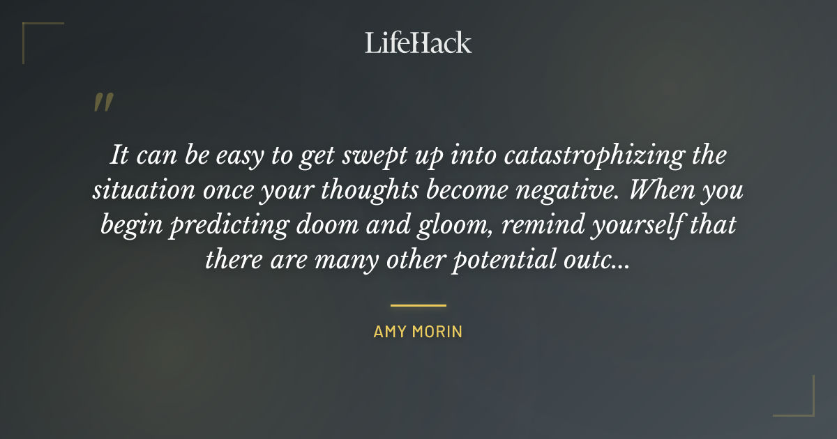 Quote by Amy Morin