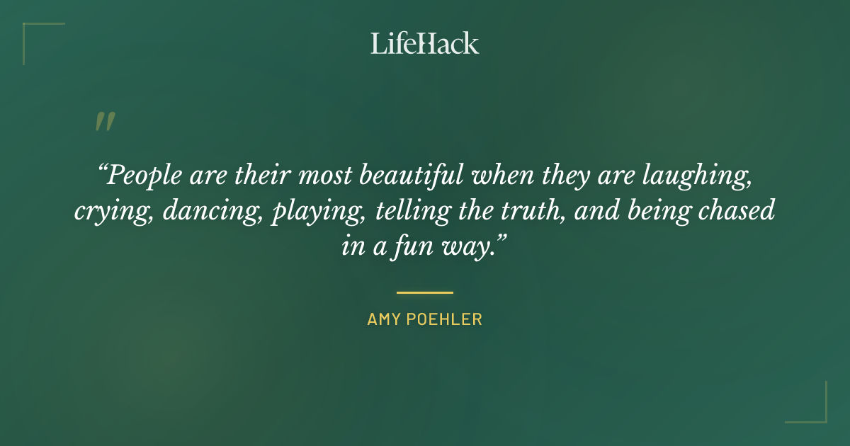 Quote by Amy Poehler