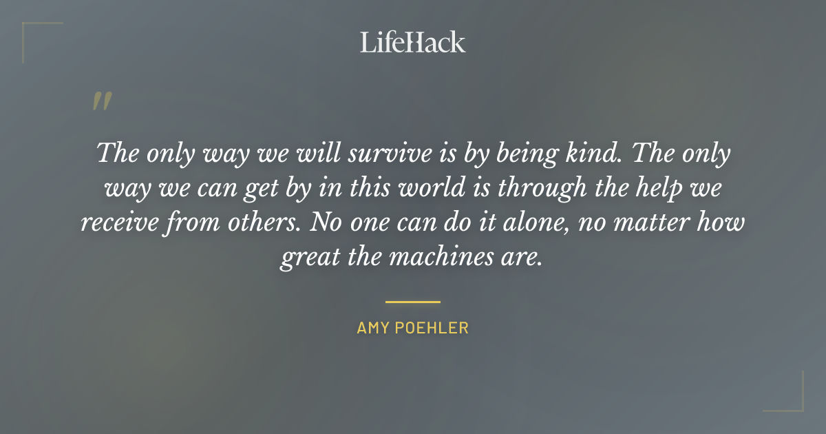 Quote by Amy Poehler