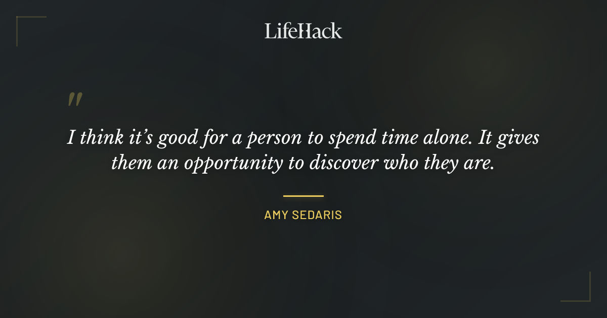 Quote by Amy Sedaris