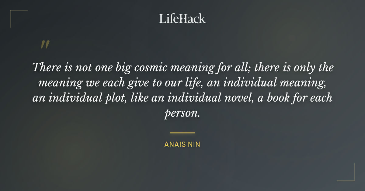 Quote by Anais Nin