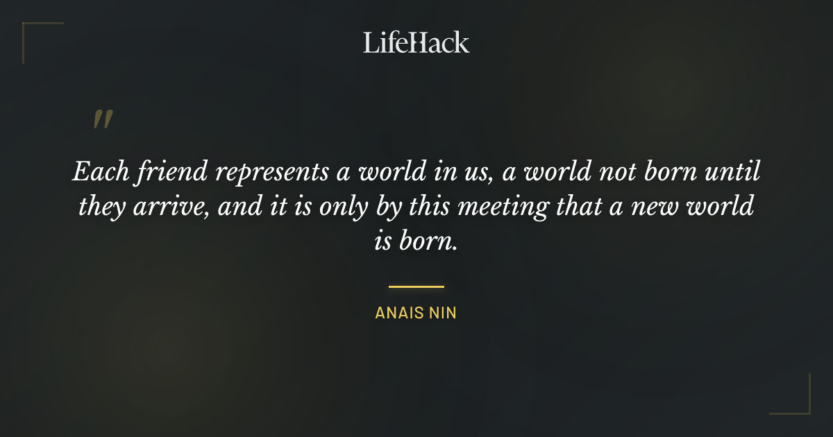 Quote by Anais Nin
