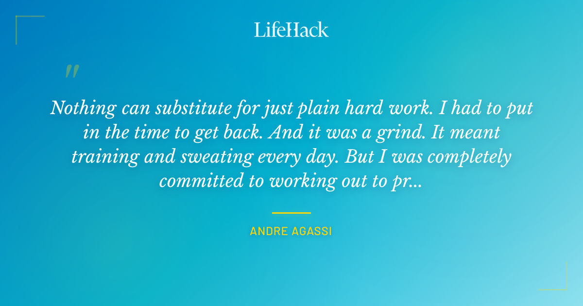 Quote by Andre Agassi