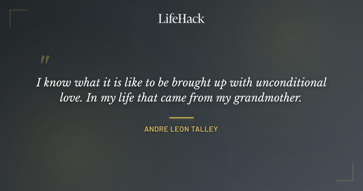 Quote by Andre Leon Talley