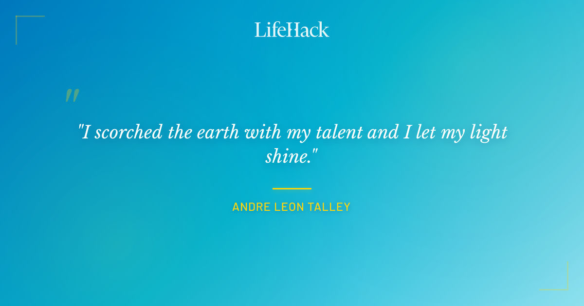 Quote by Andre Leon Talley