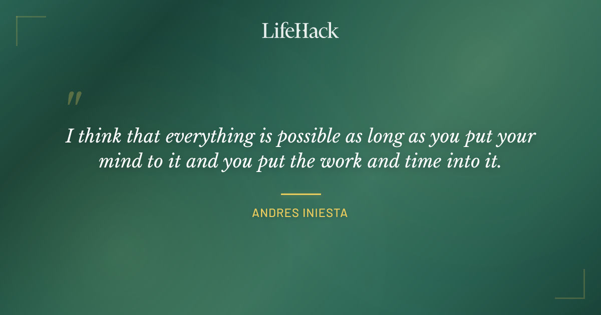Quote by Andres Iniesta