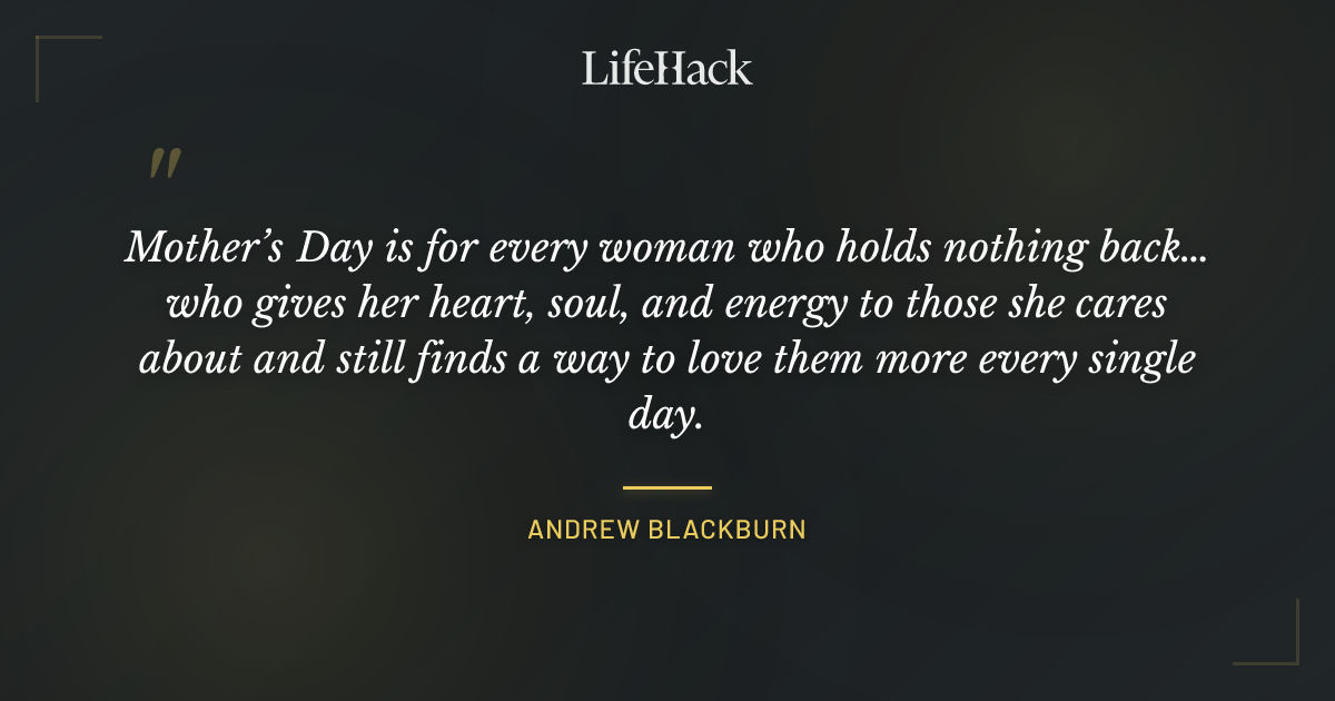 Quote by Andrew Blackburn