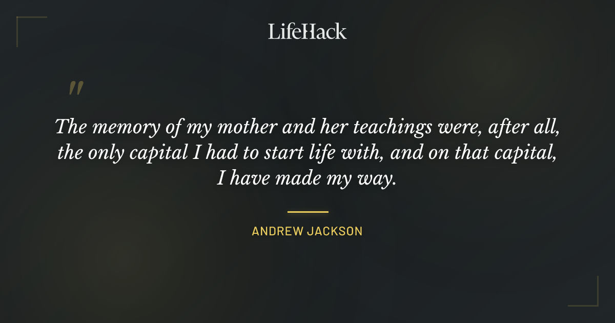 Quote by Andrew Jackson