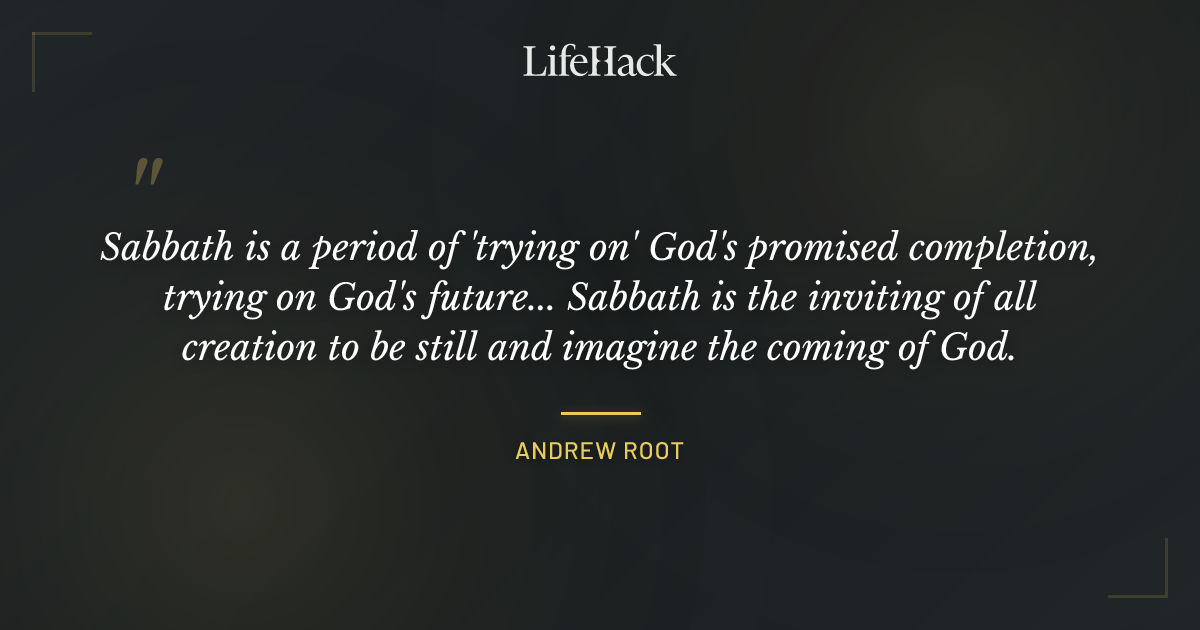 Quote by Andrew Root