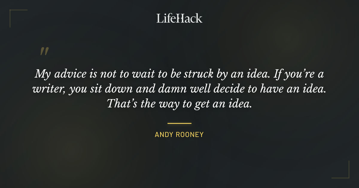 Quote by Andy Rooney