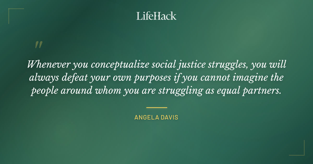Quote by Angela Davis