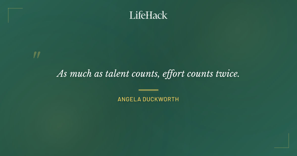 Quote by Angela Duckworth