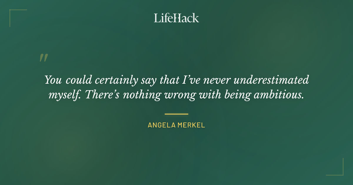Quote by Angela Merkel