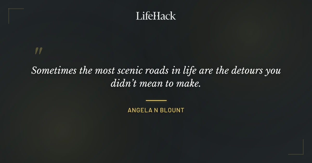 Quote by Angela N Blount