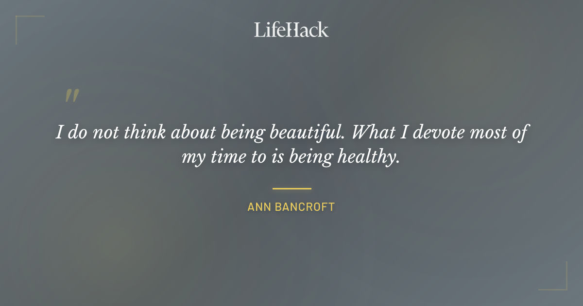 Quote by Ann Bancroft