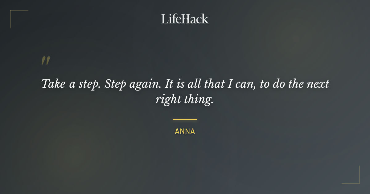 Quote by Anna