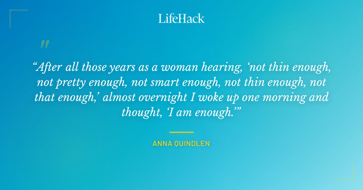 Quote by Anna Quindlen
