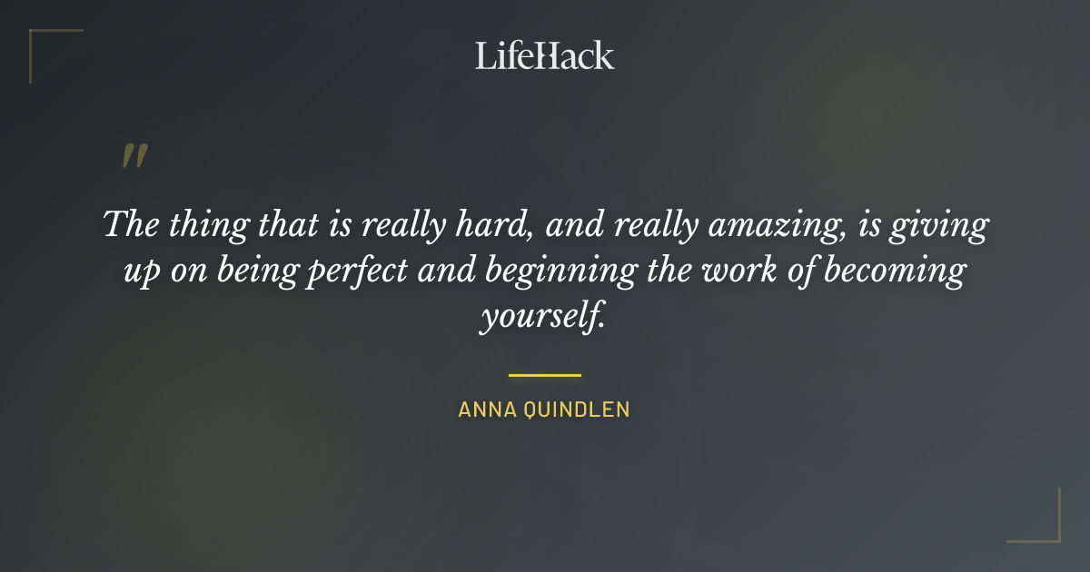 Quote by Anna Quindlen