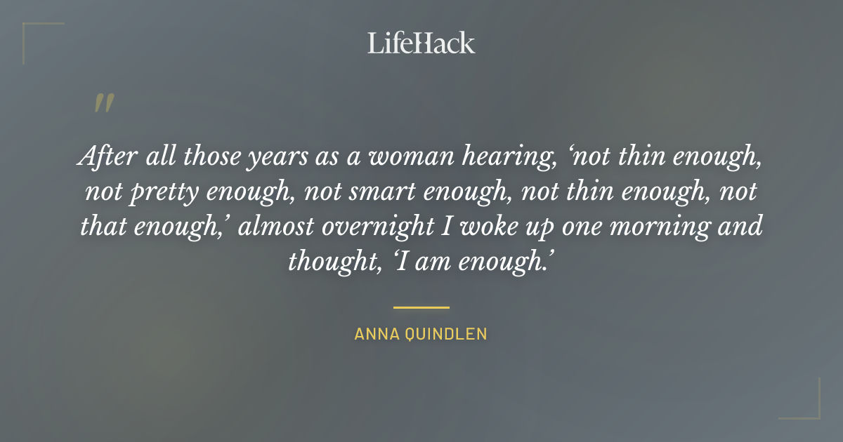 Quote by Anna Quindlen