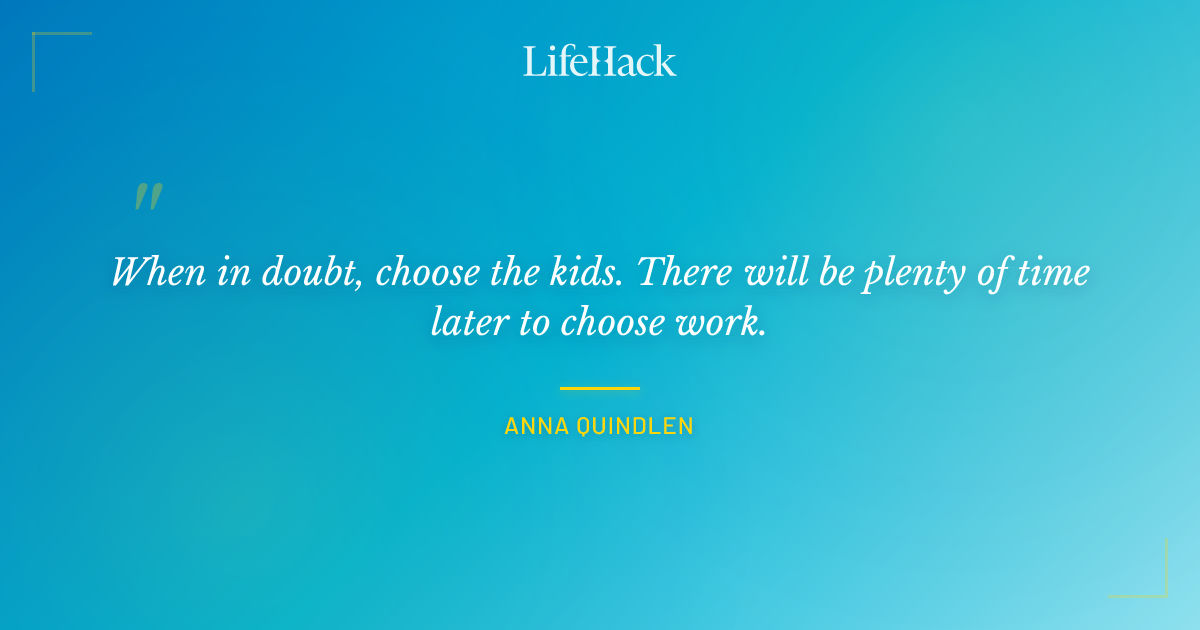Quote by Anna Quindlen