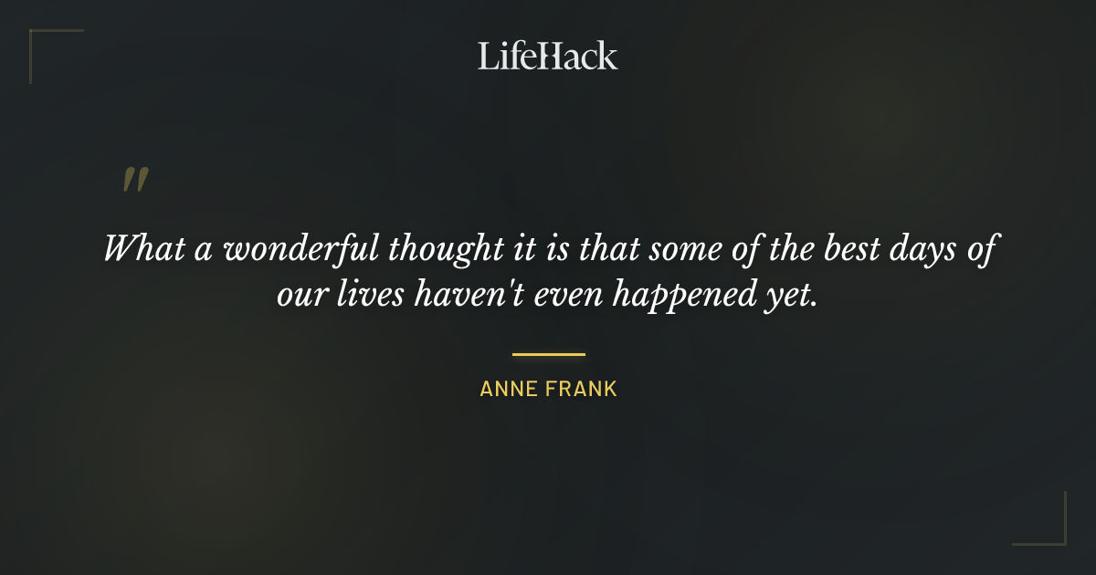 Quote by Anne Frank