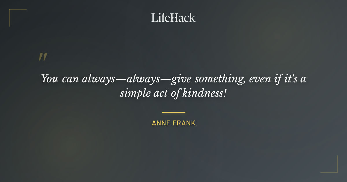 Quote by Anne Frank