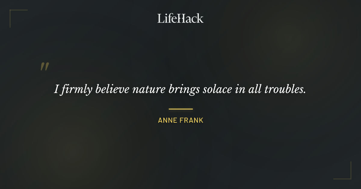 Quote by Anne Frank