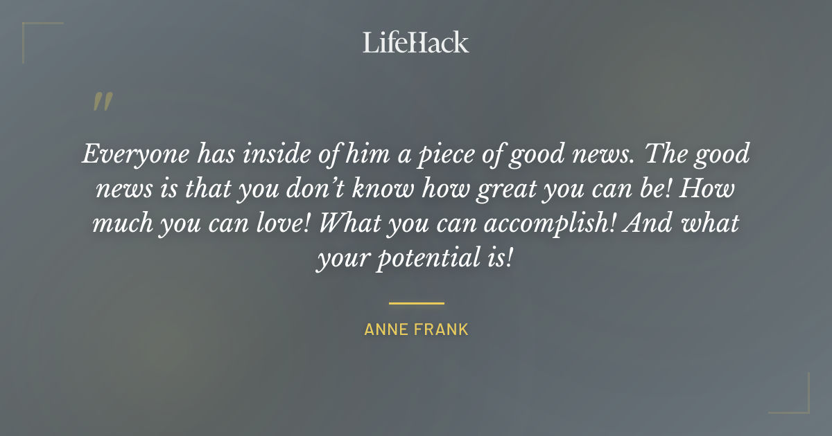 Quote by Anne Frank