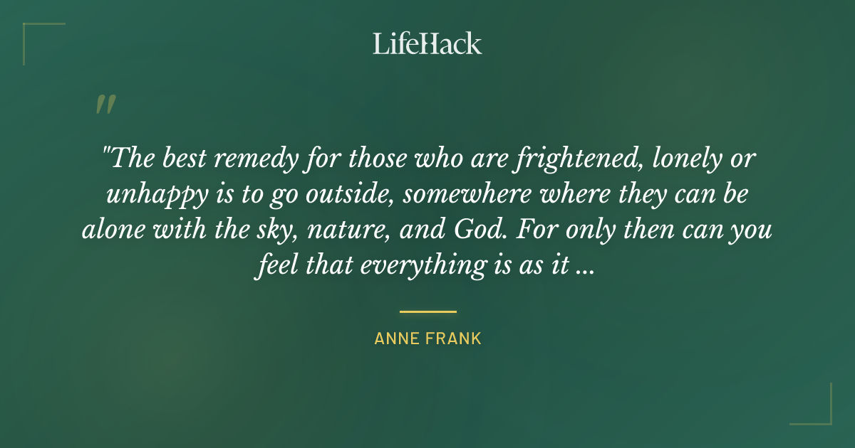 Quote by Anne Frank