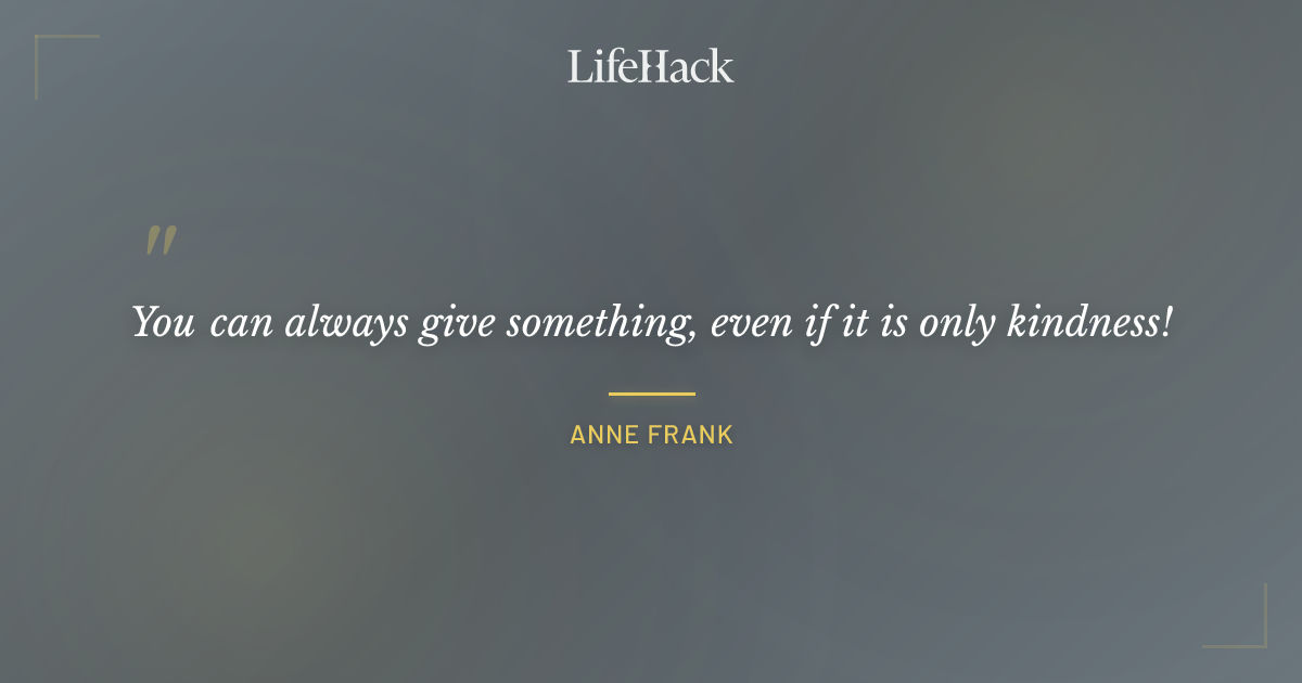 Quote by Anne Frank