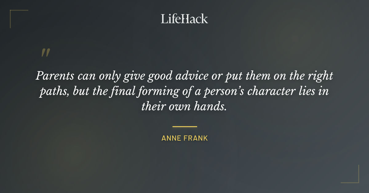 Quote by Anne Frank