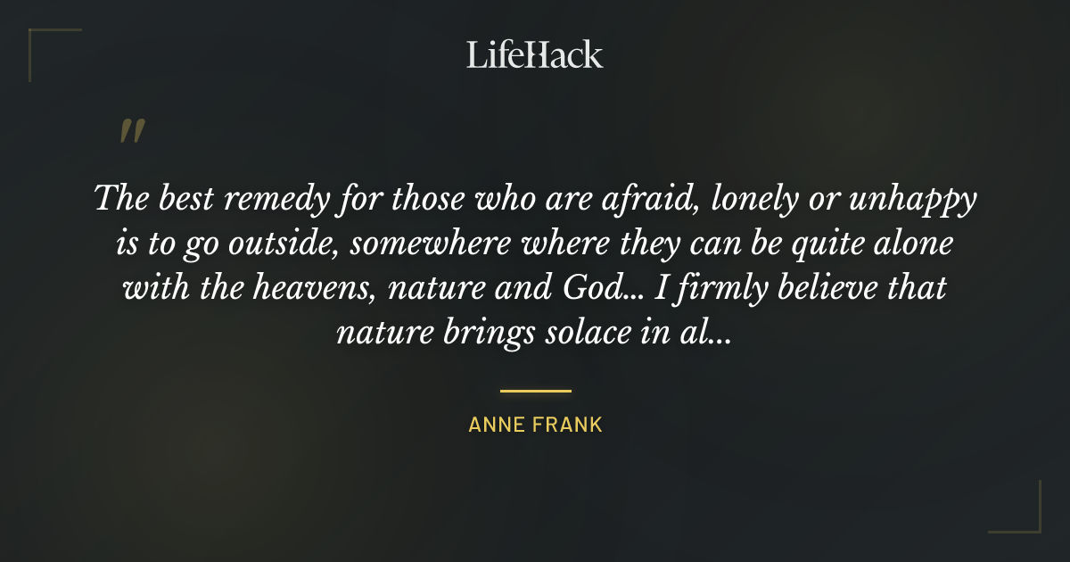 Quote by Anne Frank