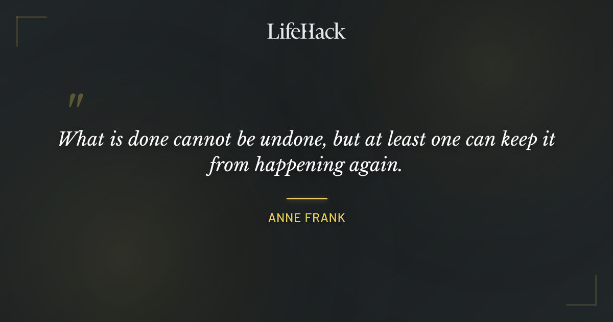 Quote by Anne Frank
