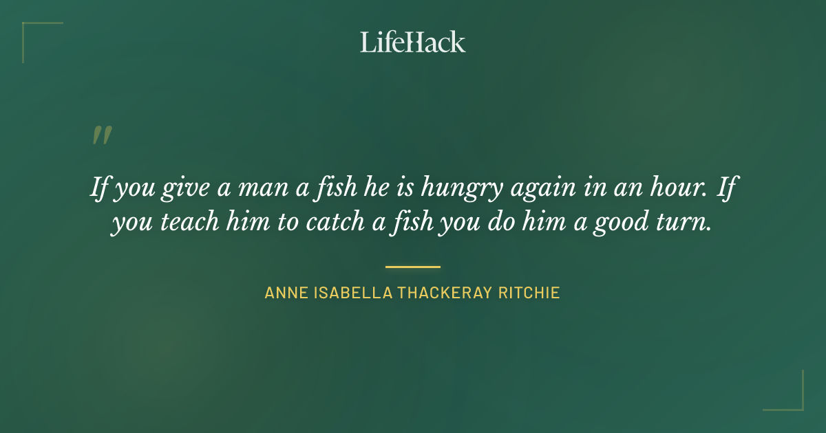 Quote by Anne Isabella Thackeray Ritchie