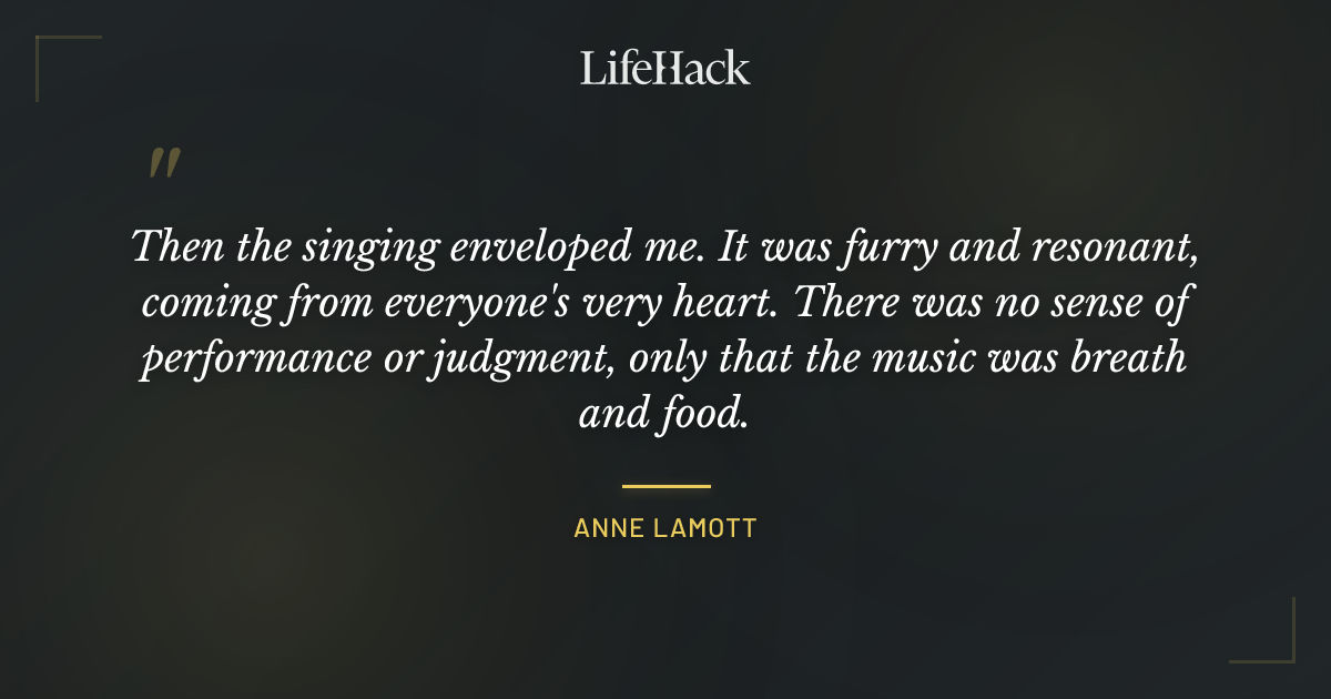 Quote by Anne Lamott