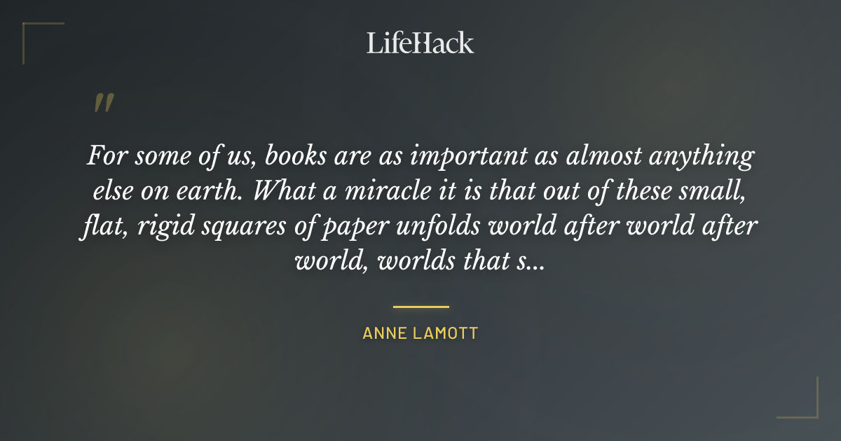 Quote by Anne Lamott