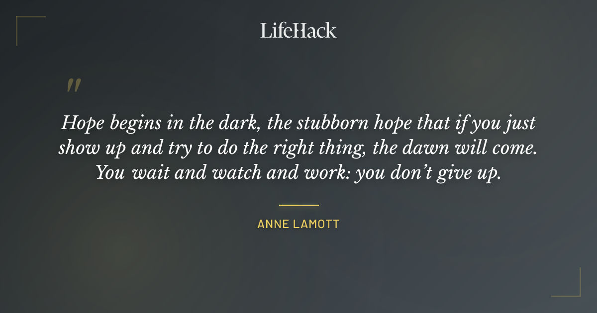 Quote by Anne Lamott