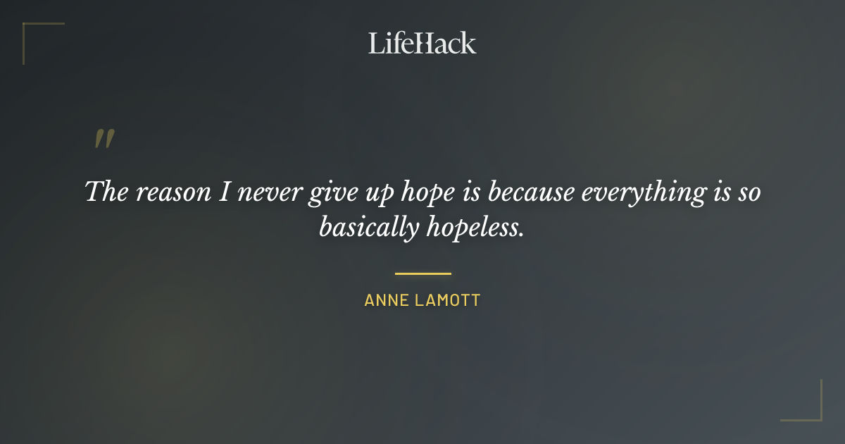 Quote by Anne Lamott