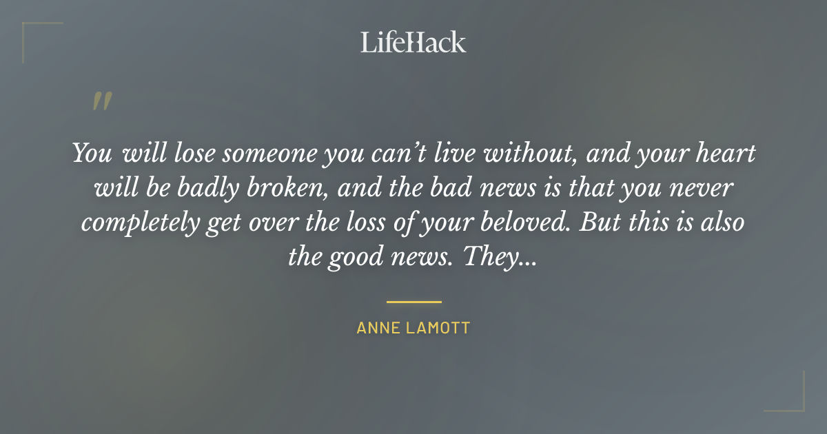 Quote by Anne Lamott
